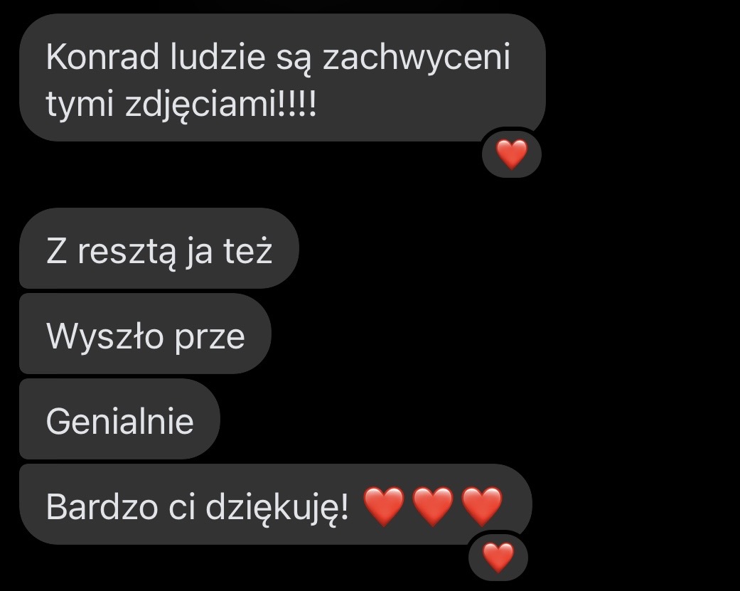 Wiadomość od klienta 1